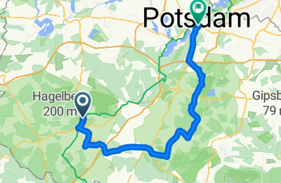 Route in der Bikemap App öffnen