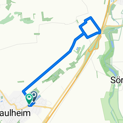 Saulheim Joggingrunde