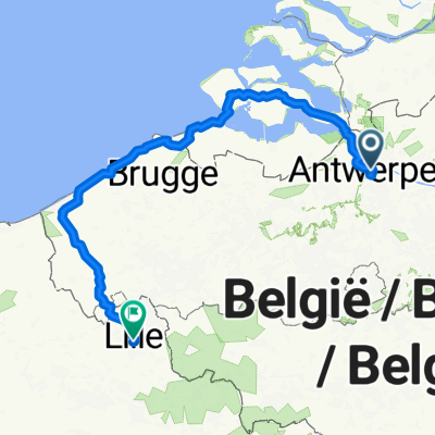 Flandre en partant de Lille