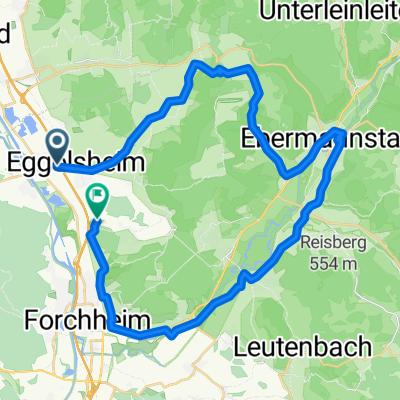 Bahnhofstraße, Eggolsheim nach Eggolsheim