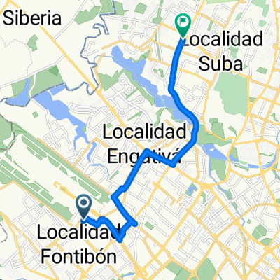 De Carrera A a Calle 106B-40