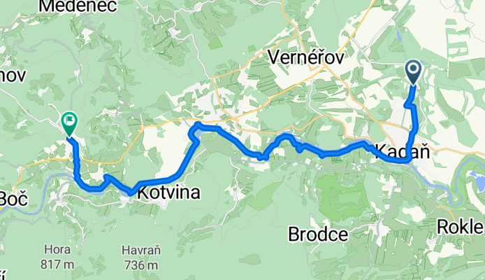 Chomutovská do Hlavní