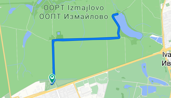 Умеренный маршрут