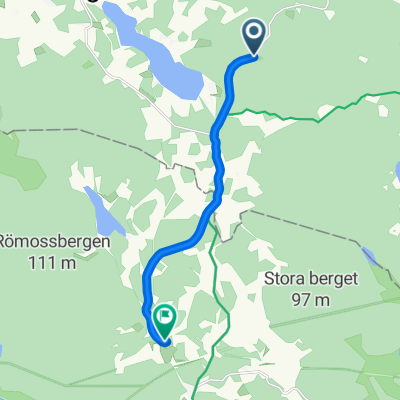 Bergaholm nach Kvarsebovägen
