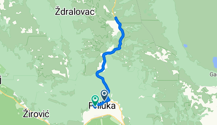 Moderate route