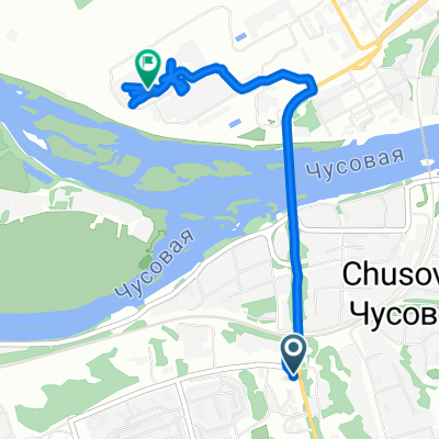 улица Юности, Чусовой до Трудовая улица, Муниципальный Район Чусовской
