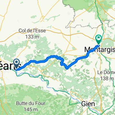 Von Chécy bis Châlette-sur-Loing