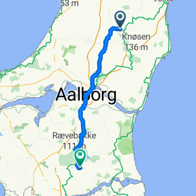 Pølundvej nach Søndersøgårdsvej