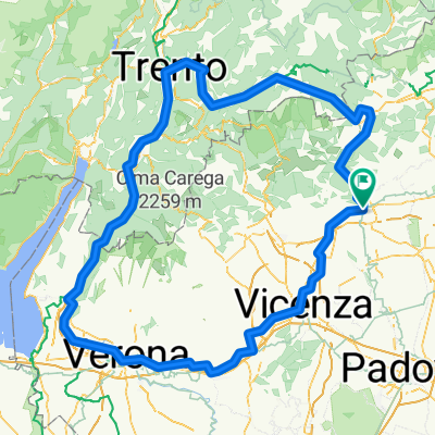 Anello Bassano del Grappa - Valsugana - Adige