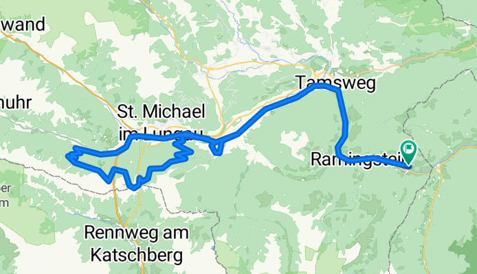 Leithen, Ramingstein nach Leithen, Ramingstein