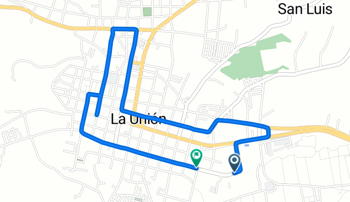 De La Unión a Calle # 7-164