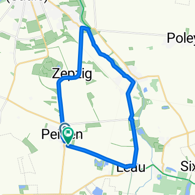 Peißener Hauptstraße nach Peißener Hauptstraße