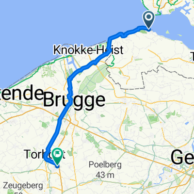 Veerhaven, Breskens naar Marktplaats, Lichtervelde