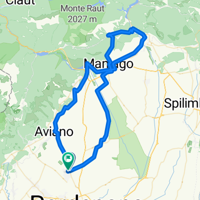 Route in Fontanafredda