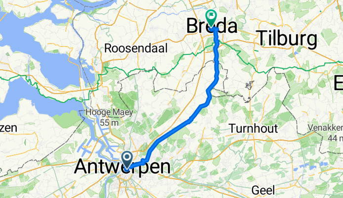 antwerp to breda