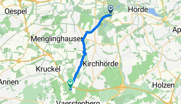 Robert-Schuman-Straße, Dortmund nach Blickstraße, Dortmund
