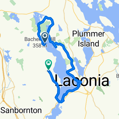 Lower Waldron Rd, Meredith to Black Brook Rd, Sanbornton