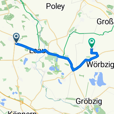 Hallesche Straße nach Wenndorfer Straße