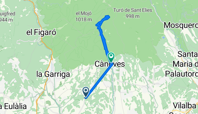 De BV-5151 KM a Urbanitzacio la Parellada