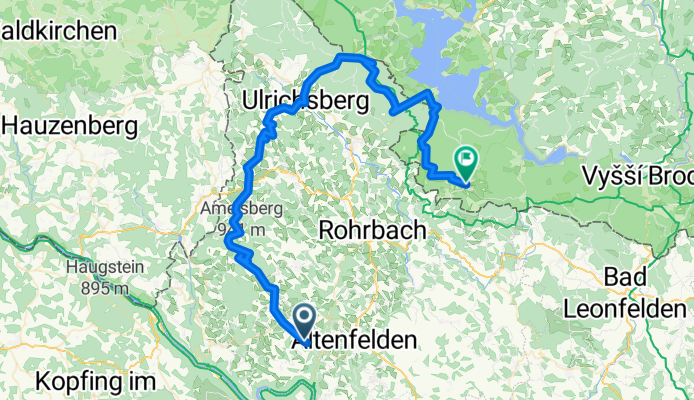 Atzesberg - Friedberg in Böhmen