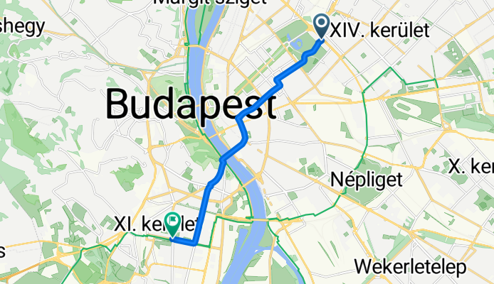 Hungária körút 196b - Etele út 38-b