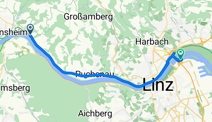 Dürnberg, Ottensheim - Am Winterhafen, Linz