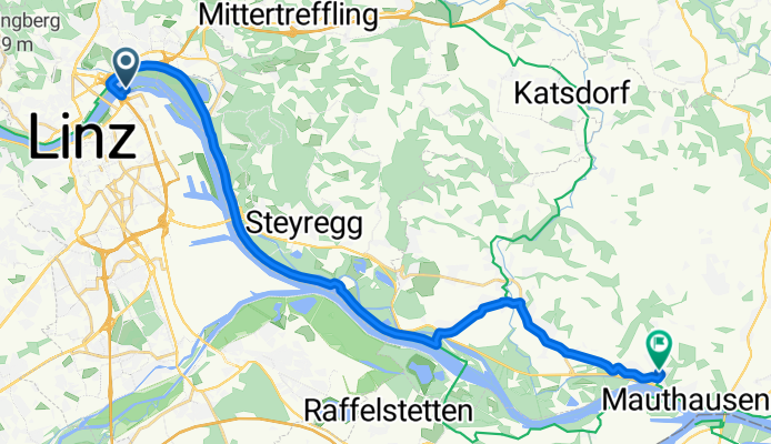 Am Winterhafen, Linz - Ufer Straße, Mauthausen