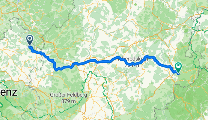 Mühlweg nach Am Stück