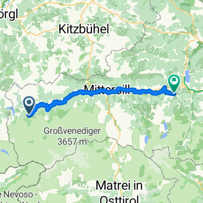 Oberkrimml nach Einödweg