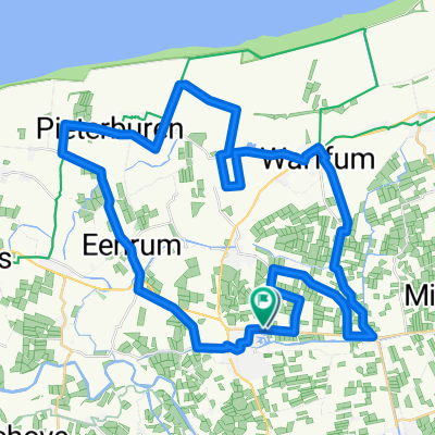 Geert Teislaan, Winsum naar Geert Teislaan, Winsum