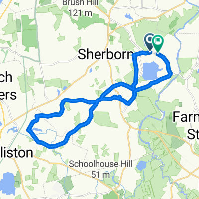 Farm Rd, Sherborn to Farm Rd, Sherborn