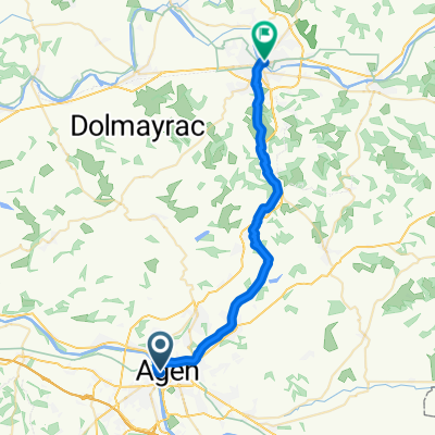 From Agen to Villeneuve-sur-Lot
