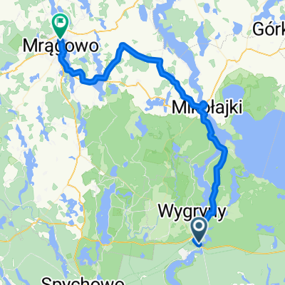 dzień 1 mazurska pętla rowerowa