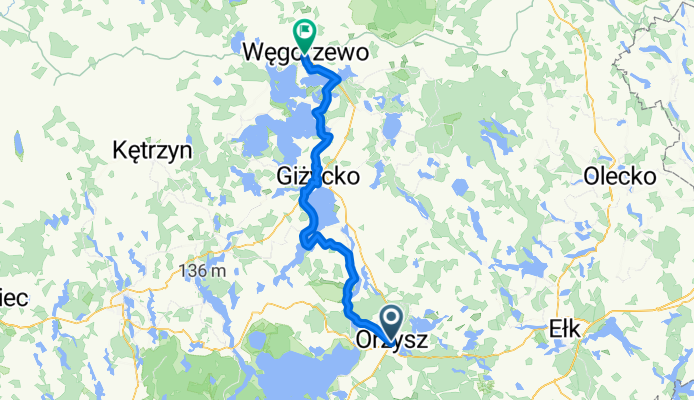 dzień 3 mazurska pętla rowerowa