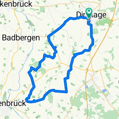 Route in Dinklage