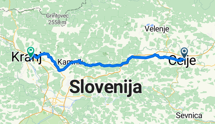 Celje - Kranj