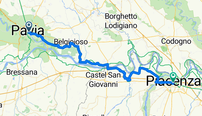 Pavia bis Piacenza