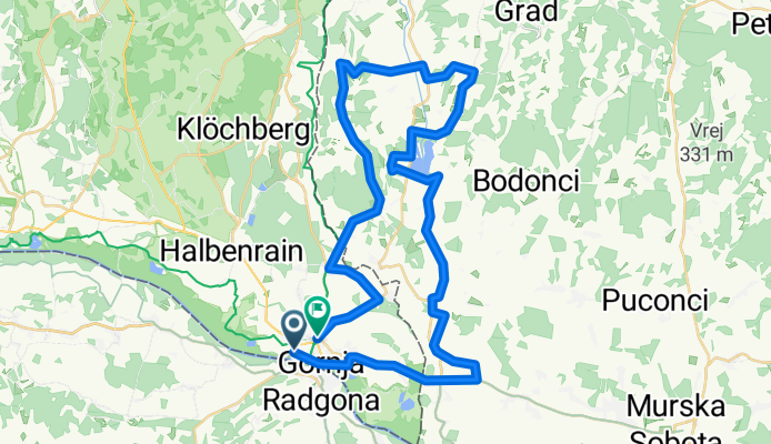 Route in Bad Radkersburg