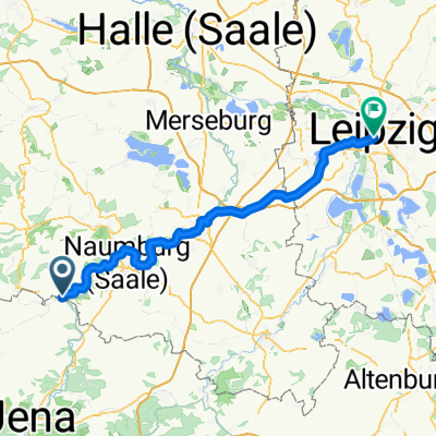 Sulzaer Straße, Großheringen nach Martin-Luther-Ring, Leipzig