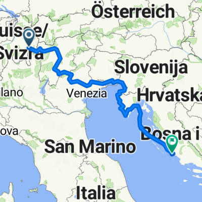 Von Zernez bis Tisno