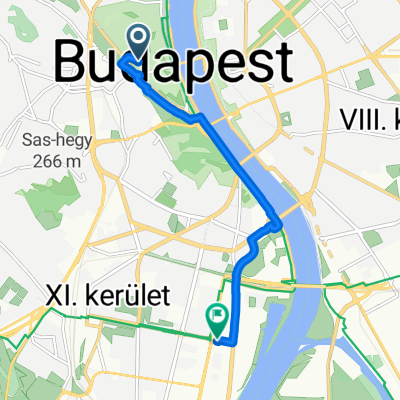 Palota út, Budapest to Alíz utca, Budapest