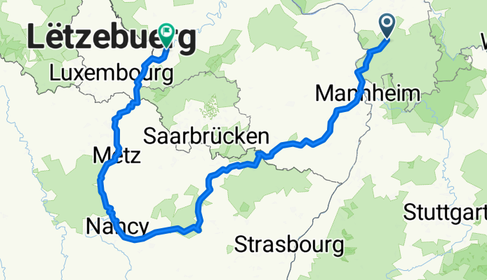 Von Wittring bis Art-sur-Meurthe