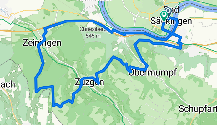 Hauensteinstraße nach Hauensteinstraße