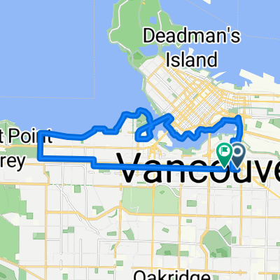 Loop: False Creek + South English Bay + 10th Ave