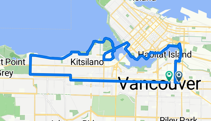 Loop: False Creek + South English Bay + 10th Ave