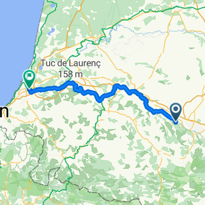 Itinéraire à partir de Rue des Écoles