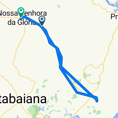 Rota para Rua Rosa de Maio