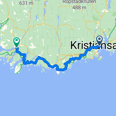 Tordenskjolds gate, Kristiansand S to Farsundsveien, Lyngdal