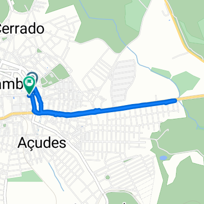 caminhada Bambuí