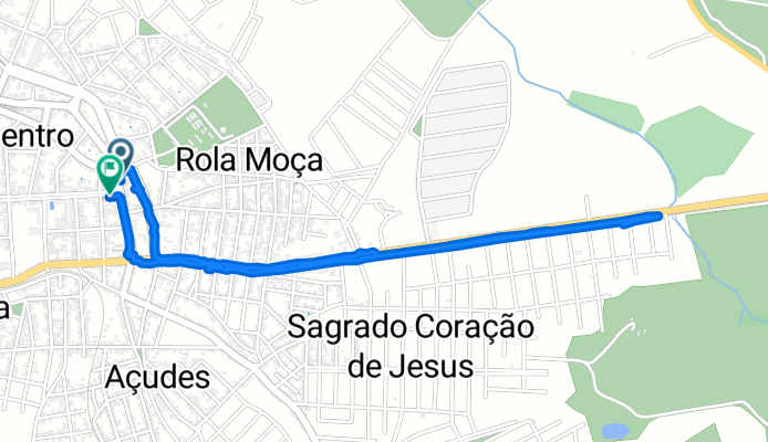 caminhada Bambuí